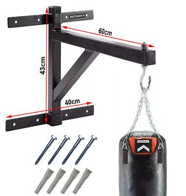 3ft boxing punch bag iron wall mount bracket|Sporteq Heavy Duty Boxing Wall Bracket .